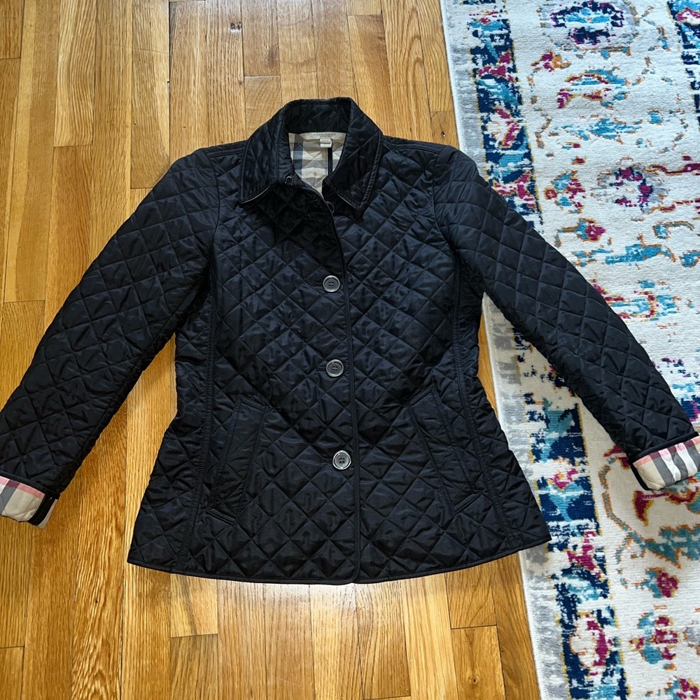 Burberry quilted jacket